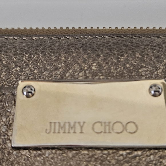 Jimmy Choo gold zippy wallet - Picture 4 of 12